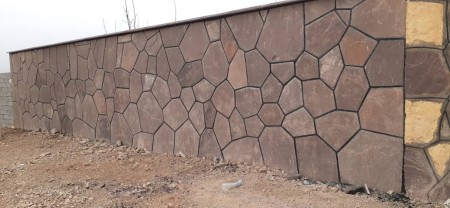‌اجرای سنگ لاشه برای محوطه سازی ‌سنگ کوبیک