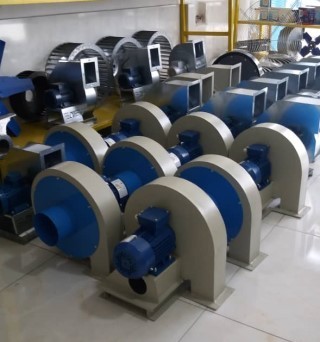 High pressure exhaust fan