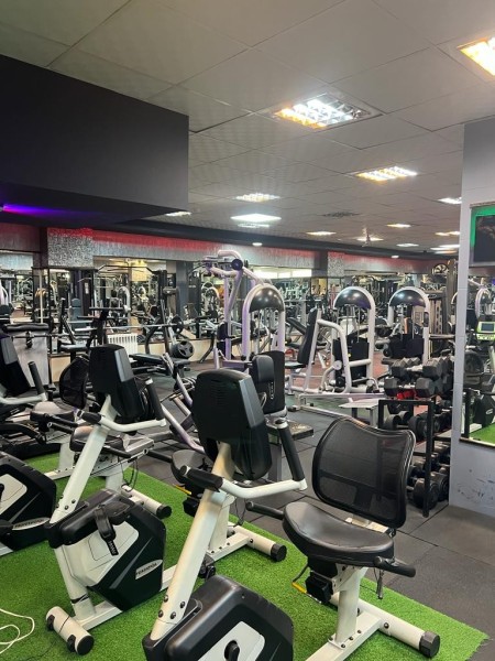 Handing over the fitness club