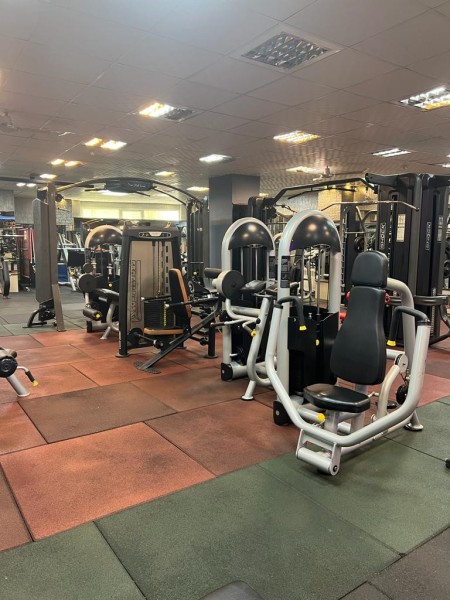 Handing over the fitness club