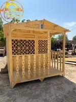 کلبه و آلاچیق های جنگل چوب