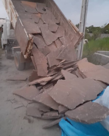 نصب سنگ لاشه