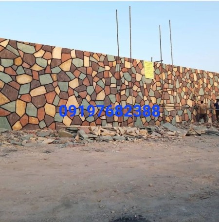Carcass stone The method of implementation of rubble stone in the north