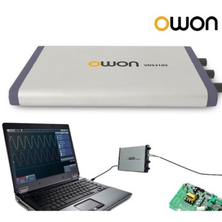 Owon's 25 MHz oscilloscope card