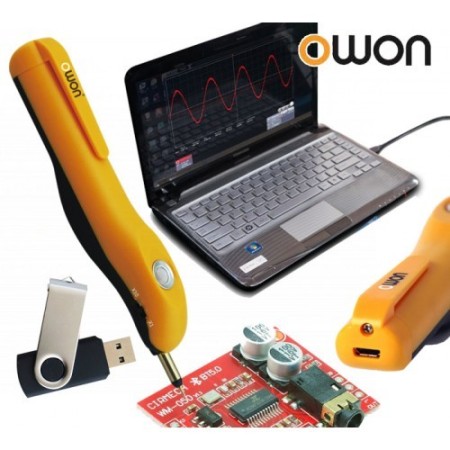 Aceluscope, 25MHz Pocket Esilloscope, RDS-1021 Model Owon Company