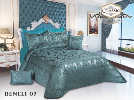 Bridal bedding set with lace