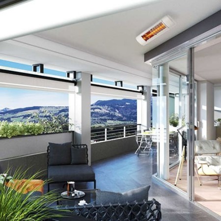 بخاری تابشی برقی