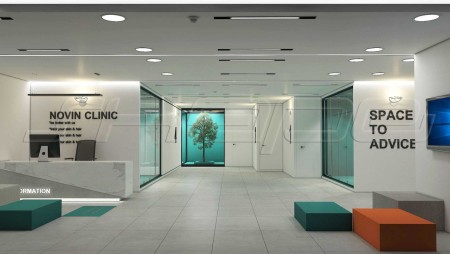 Clinic interior design, office design and clinic renovation