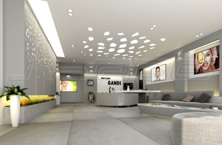 Clinic interior design, office design and clinic renovation