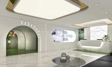 Clinic interior design, office design and clinic renovation