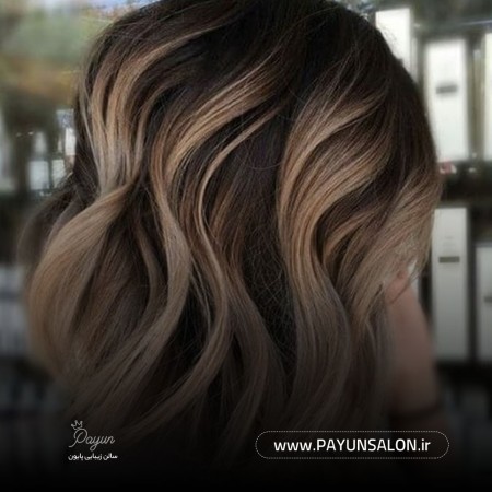 خدمات رنگ و دکلره مو در سالن زیبایی پایون بیوتی