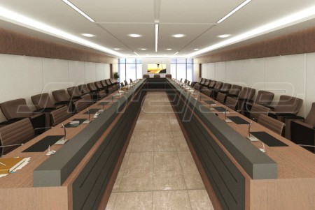 طراحی و تجهیز سالن کنفرانس و همایش