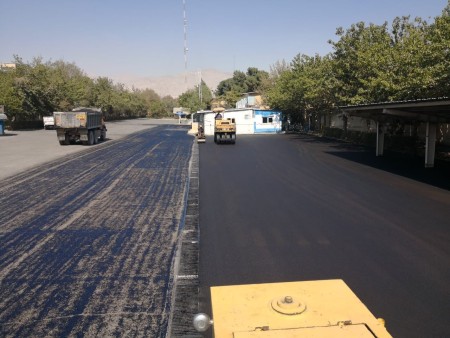 اجرای راه سازی و محوطه سازی