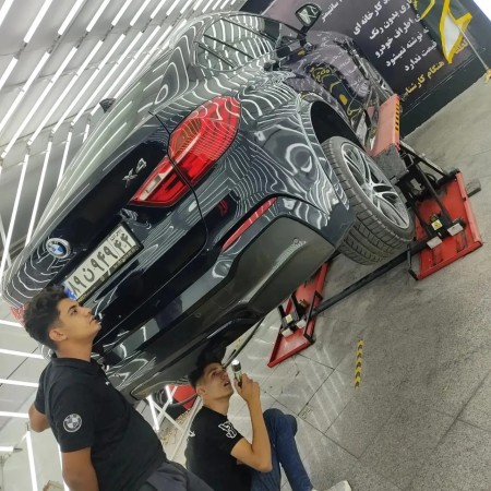 Ebadi car color master in west of Tehran