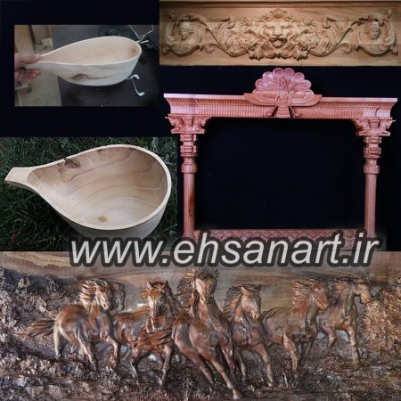 طراحی سه بعدی هنری و ساخت توسط فرز CNC