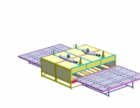دستگاه تمام اتوماتیک لمینت شیشه گازی و لمینت شیشه برقی