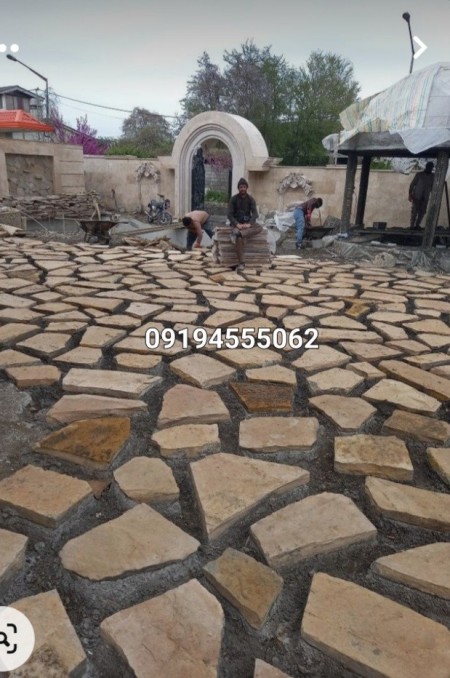 اجرای سنگ لاشه در استان تهران