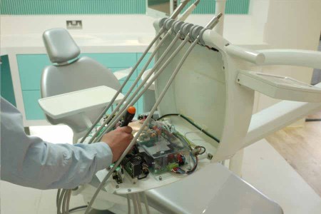 Dental equipment repair training in Tabriz