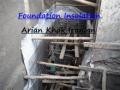 Building foundation insulation, foundation insulation and pit insulation