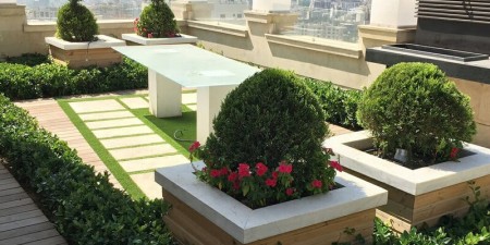 Landscape Architecture - Roof Garden Design and Implementation - Landscaping - Roof Garden Isolation