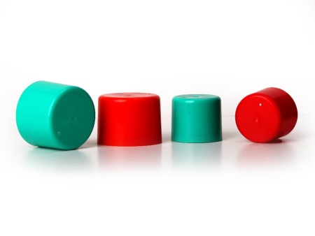 Plastic Cap produced for metal spray cans