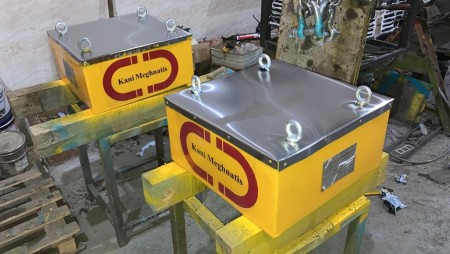 magnet separator over band