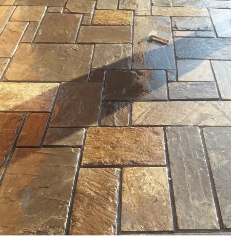 Sale of scrap stone, (cut sheet stone)