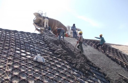 طراحی و اجرای ژئوسل با سابقه ای طولانی