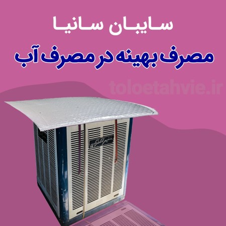 Cover and shade of water and gas coolers
