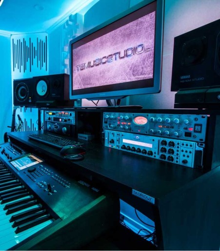 استودیو ضبط صدا / آهنگسازی و میکس و مسترینگ