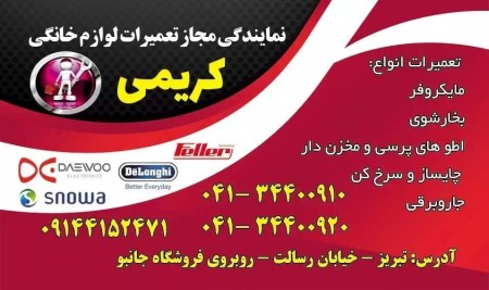 تعمیرات مایکروویو دوو