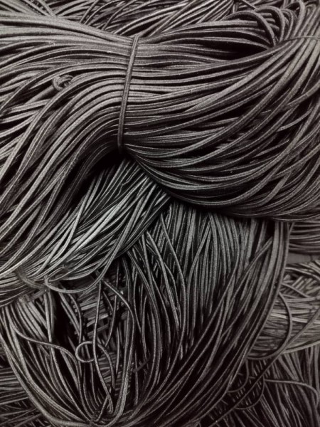 Single Tabrizbaft knitting and ribbon weaving
