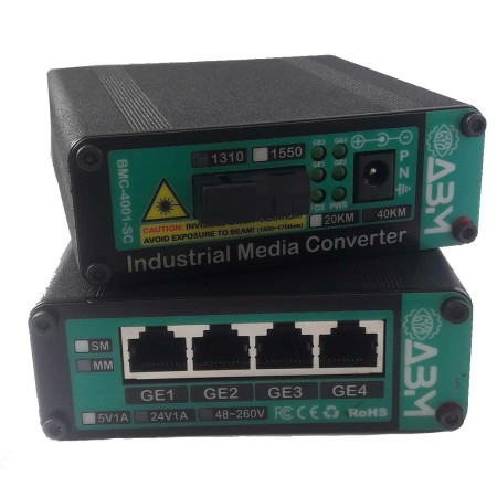 Media converter BMC-4001_SC ABM