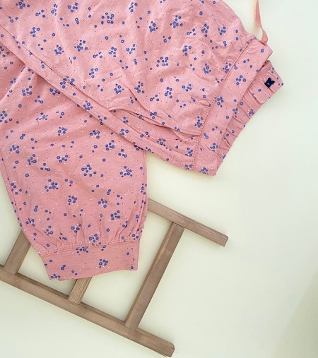 Foreign large size cotton pants