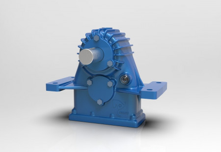 Gearbox 1 to 3 behind the tractor