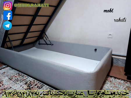 تخت باکس یک نفره هتلی | تختخواب جک دار