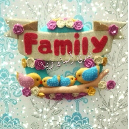 انواع وسایل تزئینی نمدی آسمان زیبا