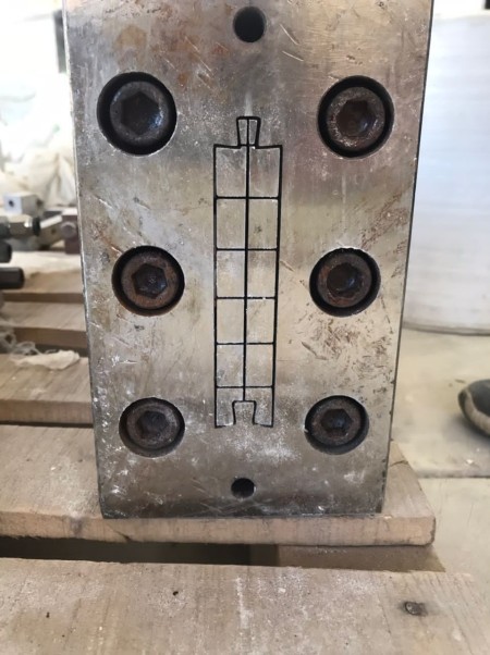 Second hand UPVC panel mold sales