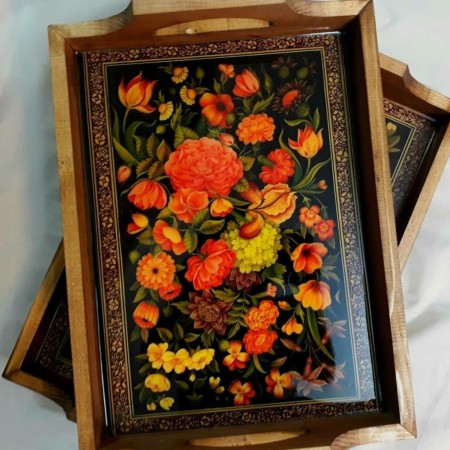 ساخت و فروش سینی چوبی