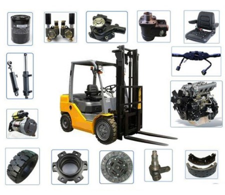 Forklift parts and forklift accessories
