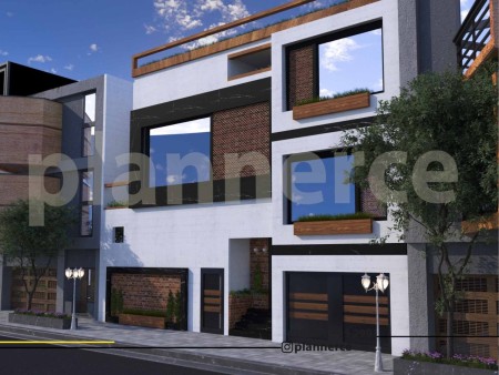 3D facade design + dimensions and free changes