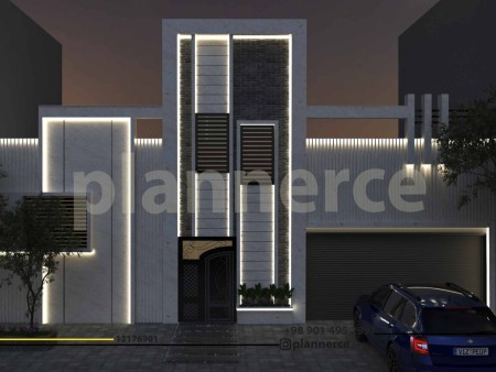 طراحی سه بعدی نما + ابعاد و تغییرات رایگان