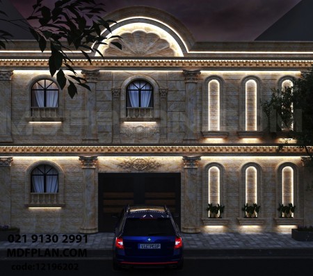 طراحی سه بعدی نما + ابعاد و تغییرات رایگان