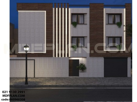 طراحی سه بعدی نما + ابعاد و تغییرات رایگان