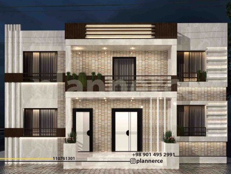 3D facade design + dimensions and free changes