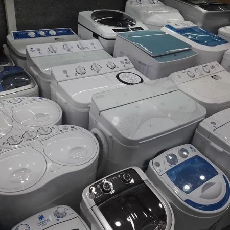 کهنه شور اتومات مینی واش دوقلو لباسشویی خشکن دار سطلی بچه