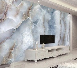 Thermowall and marble wall covering