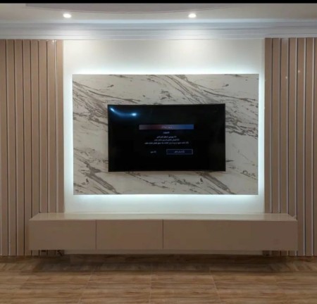 Thermowall and marble wall covering