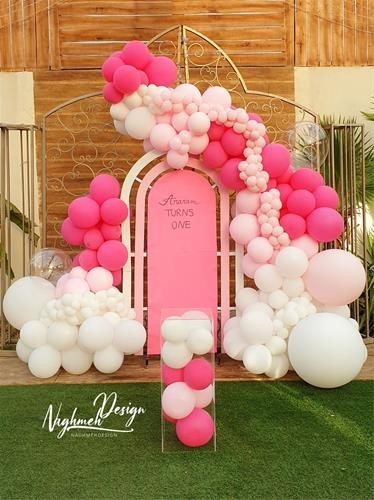 بادکنک آرایی دکور در مشهد