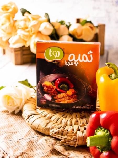 The first producer of tempeh in Iran